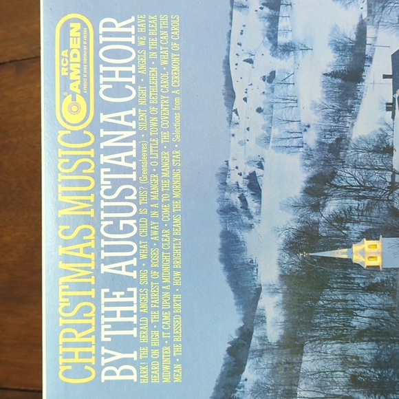 Christmas Music: By The Agustana Choir, LP Record 1960 - Picture 2 of 8